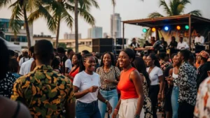 Accra during December in Ghana 202