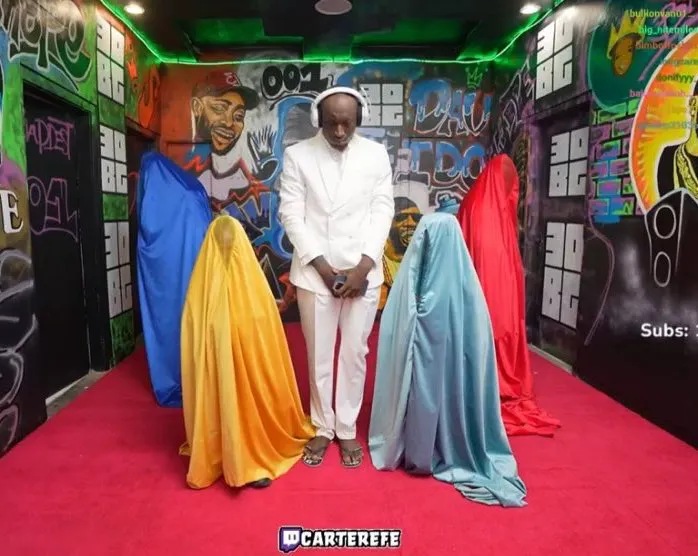 Carter Efe Twitch Subscribers Smash 20K Live With Davido
