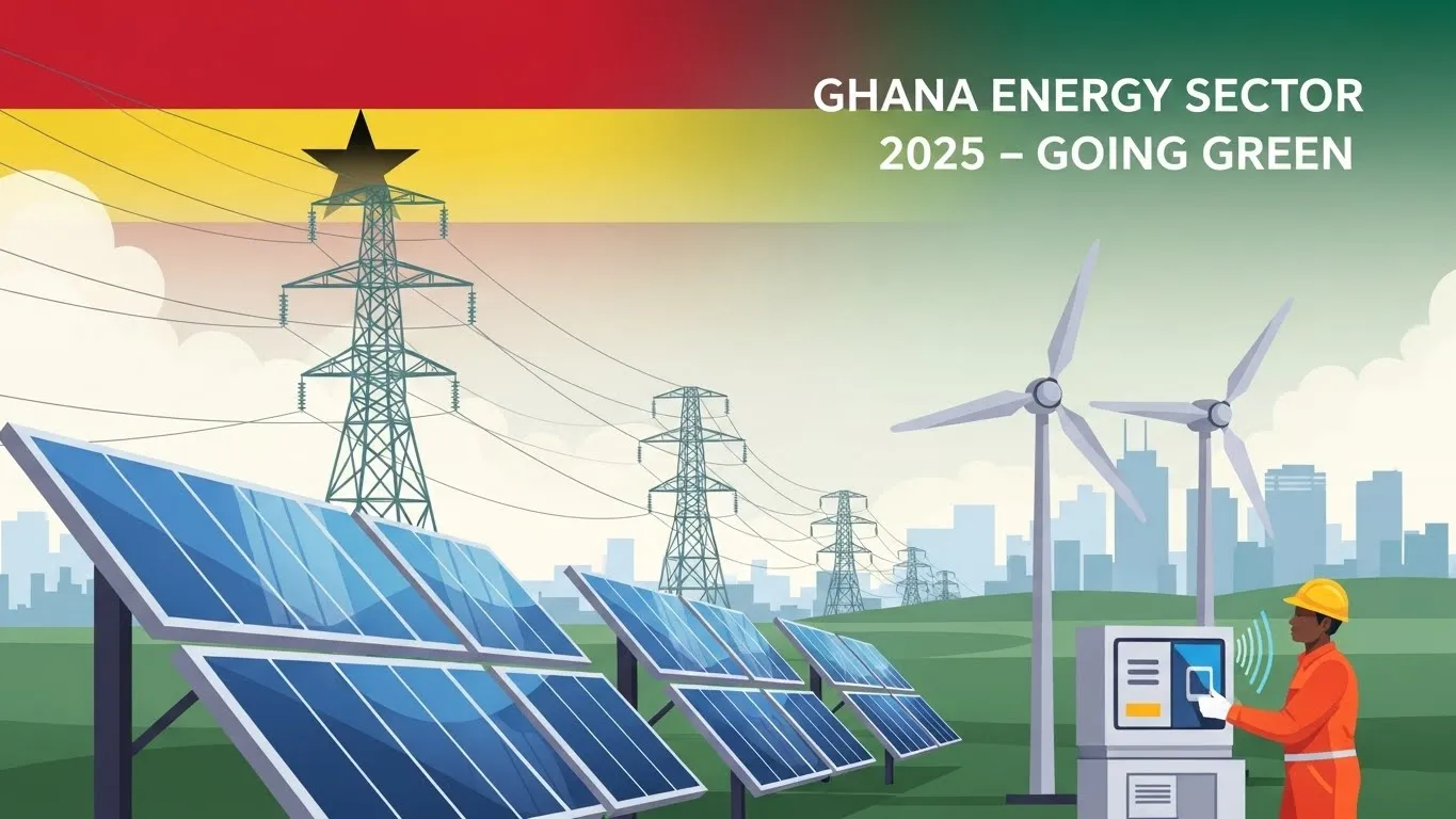 The Ghana energy sector is shifting gears with a 35% renewable target, huge ECG cost cuts and new solar projects led by Minister John Jinapor.