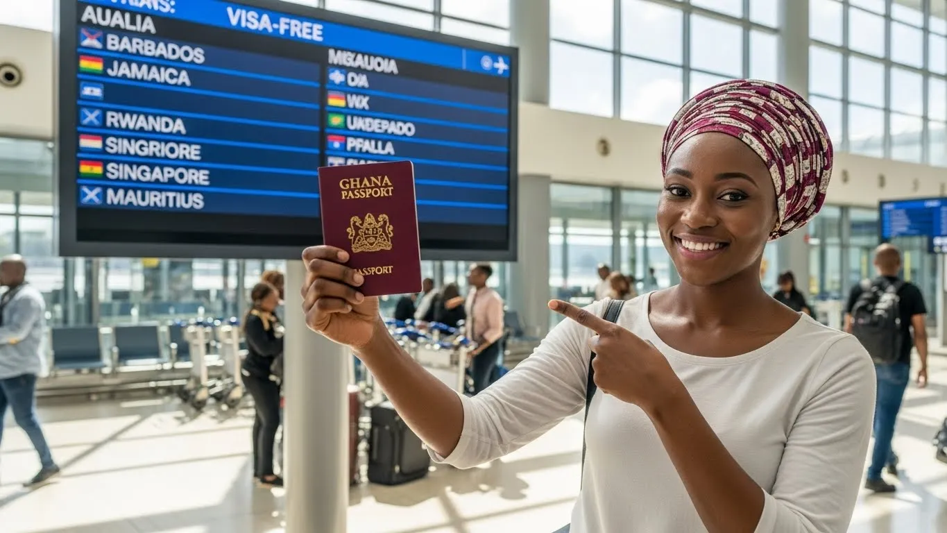 Ghana Passport Visa Free Countries: Where You Can Go And How To Apply