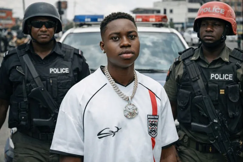 Shocking news as Nigerian TikToker Peller is allegedly arrested in Lagos following a car crash, widely seen as a suicide attempt after his split from Jarvis....