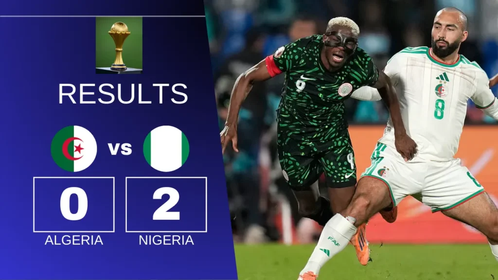 ALGERIA VS NIGERIA - AFCON 2025