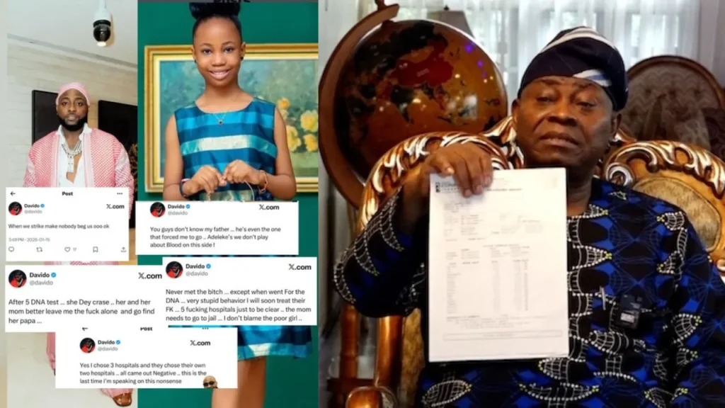 Davido Appreciates Father After DNA Results Clears His Name
