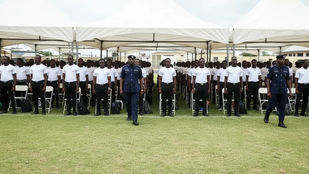 Ghana Police Service screening
