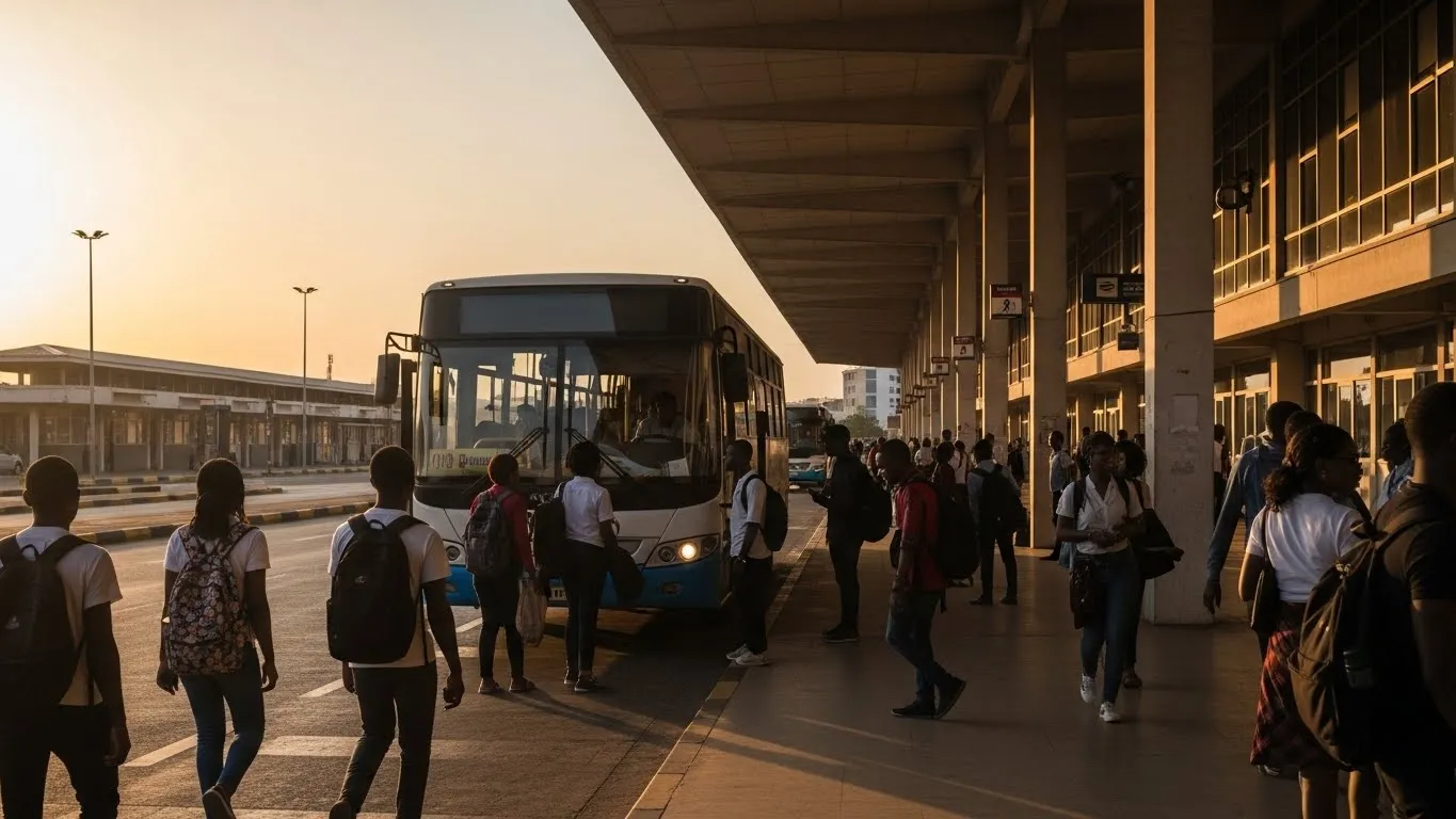 John Dumelo bus support