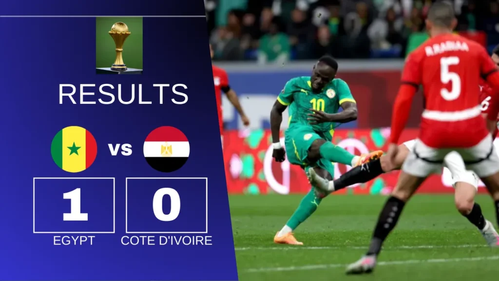 Senegal vs Egypt Afcon 2025