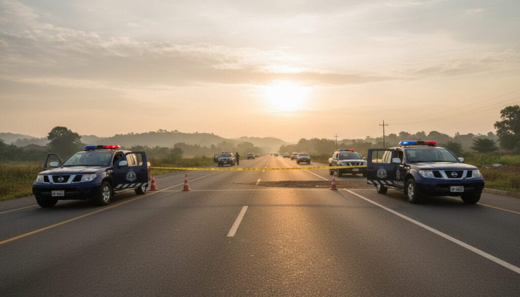 Ghana Police Operations Notorious Armed Robber Gunned Down