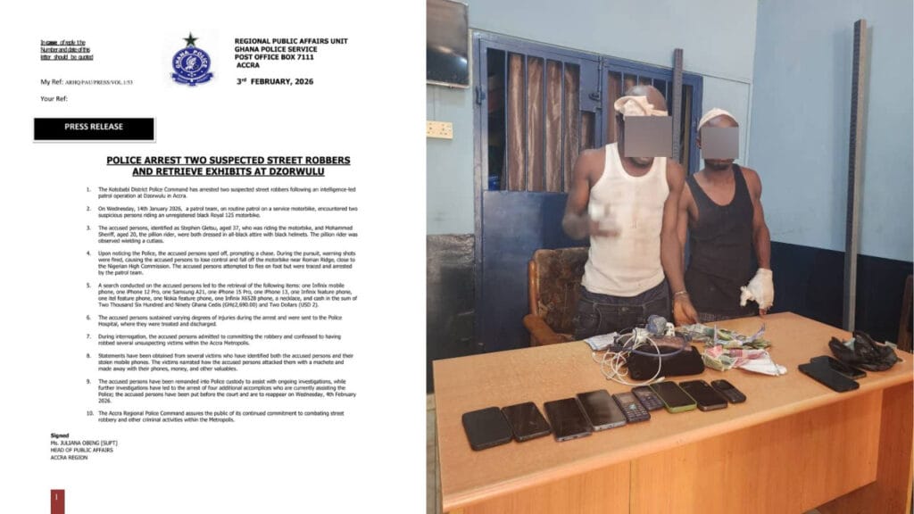 Ghana Police recruitment scam